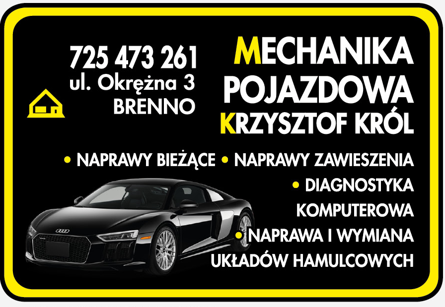 MECHANIKA POJAZDOWA Krzysztof Król Brenno Naprawy Bieżące / Naprawy Zawieszenia