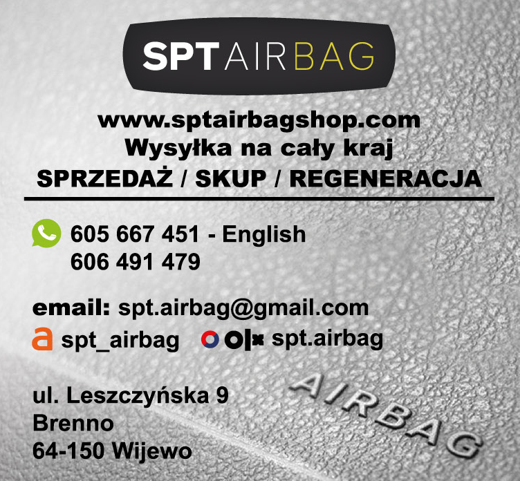SPT AIRBAG s.c. Brenno Sprzedaż / Skup / Regeneracja / Wysyłka Na Cały Kraj