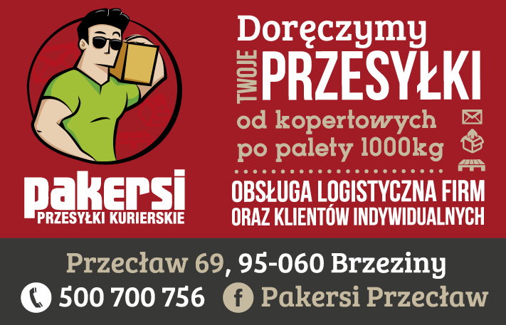 PAKERSI Przesyłki Kurierskie Przecław Obsługa Logistyczna Firm oraz Klientów Indywidualnych