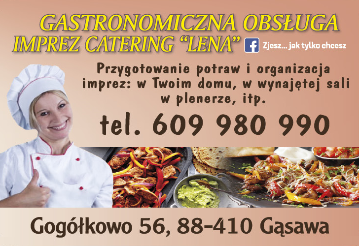 Gastronomiczna Obsługa Imprez "LENA" Gogółkowo Catering