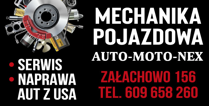 AUTO-MOTO-NEX Załachowo Mechanika Pojazdowa