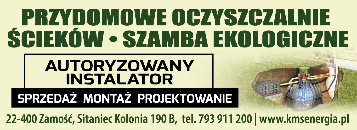KMS Energia Sitaniec Kolonia Przydomowe Oczyszczalnie Ścieków / Szamba Ekologiczne