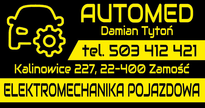 AUTOMED Damian Tytoń Kalinowice Elektromechanika Pojazdowa