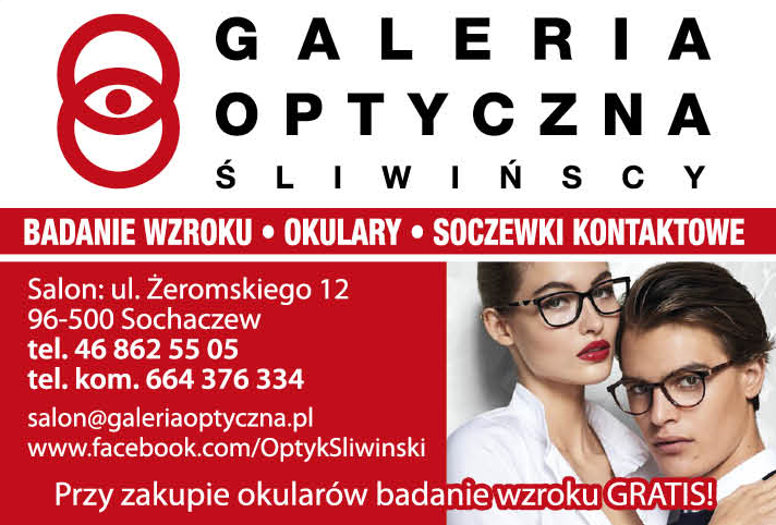 Galeria Optyczna Śliwińscy Sochaczew Badanie Wzroku / Okulary / Soczewki Kontaktowe