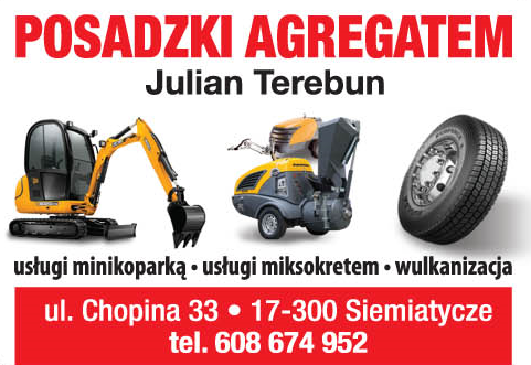 Usługi Transportowo - Remontowo - Budowlane Julian Terebun Siemiatycze