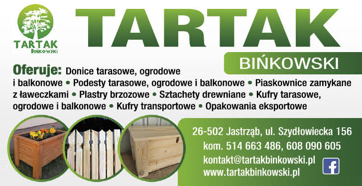 TARTAK BIŃKOWSKI Jastrząb Donice Tarasowe / Podesty / Piaskownice / Sztachety Drewniane