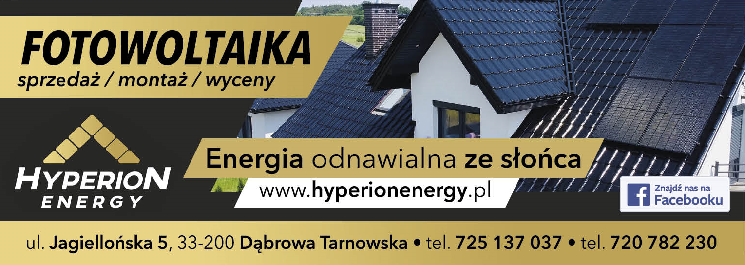 HYPERION ENERGY Dąbrowa Tarnowska Fotowoltaika - Sprzedaż / Montaż / Wyceny
