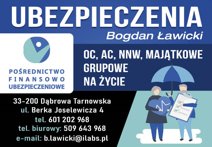 Pośrednictwo Finansowo-Ubezpieczeniowe Bogdan Ławicki Dąbrowa Tarnowska