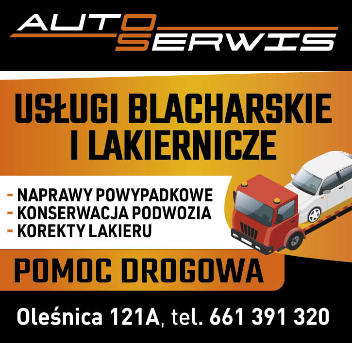 AUTO SERWIS Oleśnica Usługi Blacharskie i Lakiernicze / Pomoc Drogowa