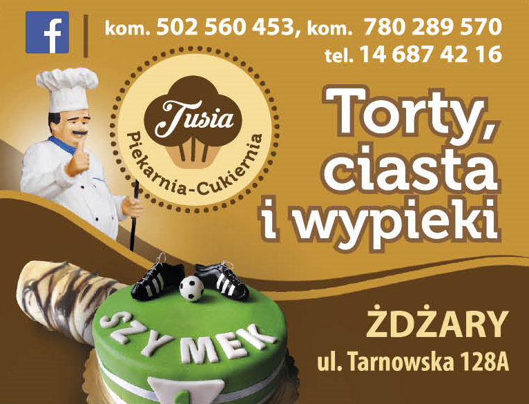 TUSIA Piekarnia-Cukiernia Żdżary Torty, Ciasta i Wypieki