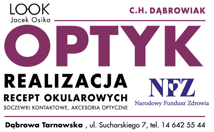 LOOK OPTYK Jacek Osika Dąbrowa Tarnowska Soczewki Kontaktowe / Akcesoria Optyczne