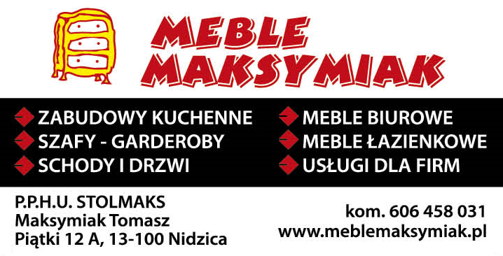  P.P.H.U. STOLMAKS Maksymiak Tomasz Piątki Zabudowy Kuchenne / Schody / Drzwi / Meble Biurowe