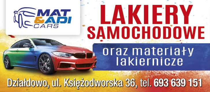 MAT&ADI CARS Działdowo Lakiery Samochodowe oraz Materiały Lakiernicze