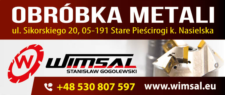 WIMSAL Stanisław Gogolewski Stare Pieścirogi Obróbka Metali
