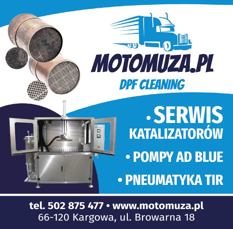 MOTOMUZA.PL Kargowa Serwis Katalizatorów / Pompy Ad Blue / Pneumatyka TIR