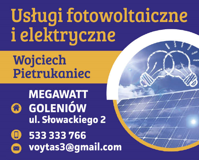 MEGAWATT s.c. Wojciech Pietrukaniec Goleniów Usługi Fotowoltaiczne i Elektryczne