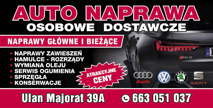 AUTO NAPRAWA Ulan-Majorat Naprawy Główne i Bieżące / Osobowe i Dostawcze
