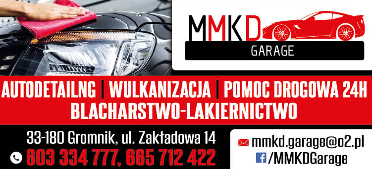 MMKD GARAGE Gromnik Autodetailing / Wulkanizacja / Pomoc Drogowa 24H / Blacharstwo-Lakiernictwo