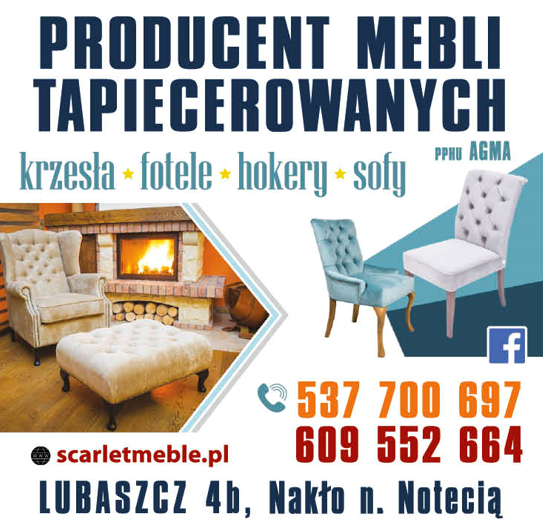 Scarlet Meble, Lubaszcz - producent mebli tapicerowanych