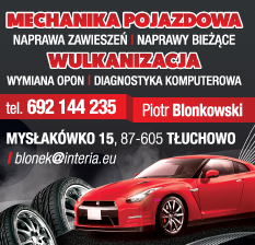 MECHANIKA POJAZDOWA WULKANIZACJA Piotr Blonkowski Tłuchowo