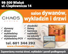 CHAOS DESIGN Salon Dywanów, Wykładzin i Drzwi Wieluń