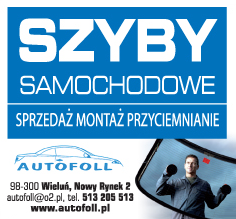 AUTOFOLL Szyby Samochodowe Wieluń - Sprzedaż - Montaż - Przyciemnianie