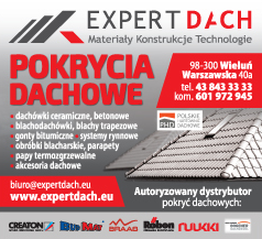 EXPERT DACH Materiały Konstrukcje Technologie Wieluń Pokrycia Dachowe