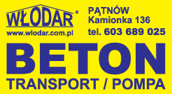 WŁODAR Wiesław Włodarczyk s. j. Pątnów - Beton - Transport - Pompa