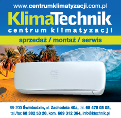 KLIMA TECHNIK Centrum Klimatyzacji Świebodzin Sprzedaż / Montaż / Serwis