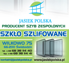 JASIEK POLSKA Sp. z o.o. Świebodzin Producent Szyb Zespolonych