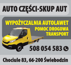 AUTO CZĘŚCI SKUP AUT Świebodzin Wypożyczalnia Autolawet / Pomoc Drogowa