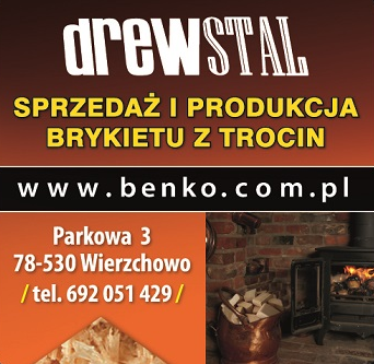DREWSTAL Transport Przemysław Beńko Wierzchowo Sprzedaż i Produkcja Brykietu z Trocin