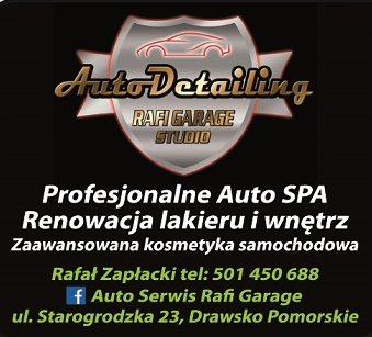 AUTO SERWIS RAFI GARAGE Drawsko Pomorskie Profesjonalne Auto Spa