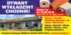 DYWANY KACICE Wykładziny / Chodniki / Listwy / Wycieraczki / Pościel / Ręczniki / Narzuty / Obrusy 