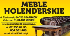 MEBLE HOLENDERSKIE Przedsiębiorstwo Usługowo-Produkcyjno-Handlowe Wieleń 