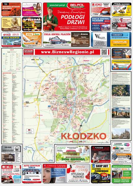 Plan miasta Kłodzko